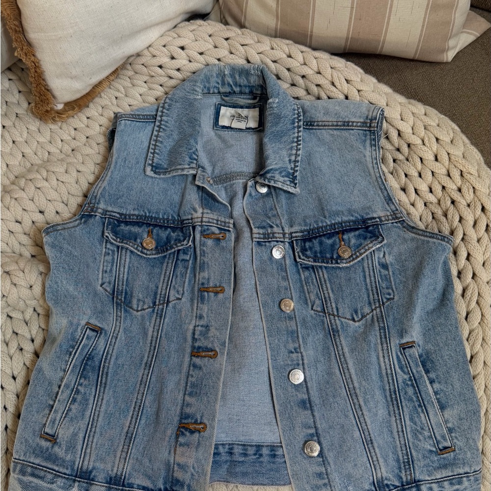 Forever 21 Light Blue Denim Jacket